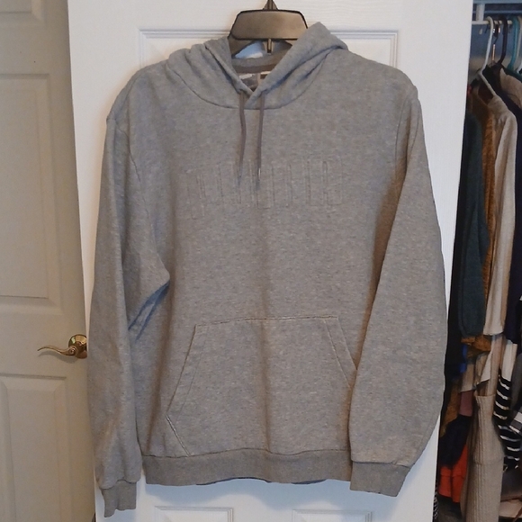 Puma Gray Hoodie - Picture 1 of 6
